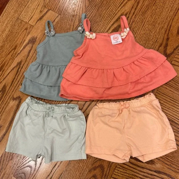 Twin baby girl spring/summer bundle